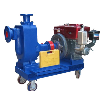  ZWC diesel engine self-priming sewage pump